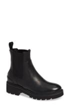 Women's Frye Allison Lugged Chelsea Bootie .5 M - Black
