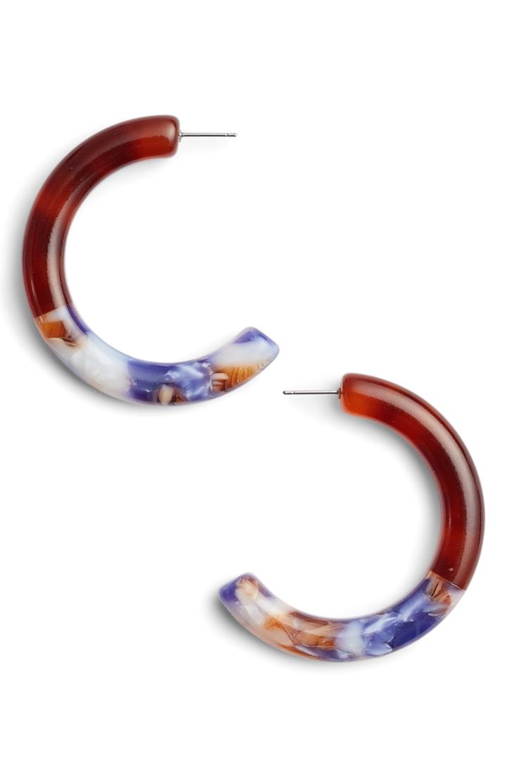 Women's Lele Sadoughi Marquis Front Hoop Earrings