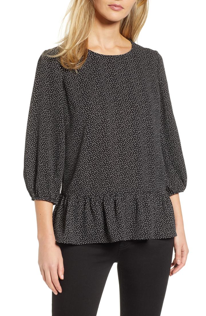 Women's & .layered Cutout Back Top - Black