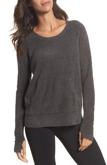 Women's Barefoot Dreams Cozychic Lite Pullover - Grey