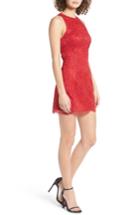 Women's Nbd Brianna Fit & Flare Dress - Red