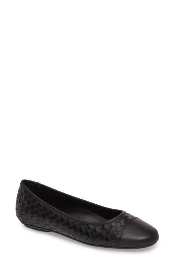 Women's Vaneli Shera Woven Skimmer Flat M - Beige
