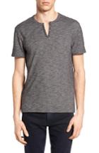 Men's John Varvatos Star Usa Notch Henley T-shirt