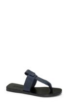 Women's Mercedes Castillo Tanna Thong Sandal M - Blue