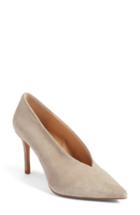 Women's Vince Camuto Ankia Suede Pump .5 M - Grey