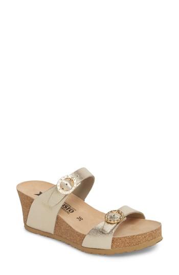 Women's Mephisto Lidia Sandal M - Grey