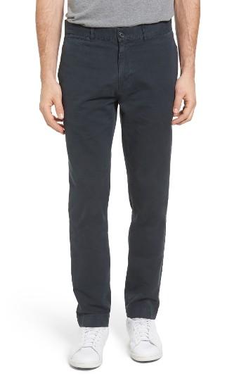 Men's Billy Reid Leonard Straight Leg Chinos - Blue