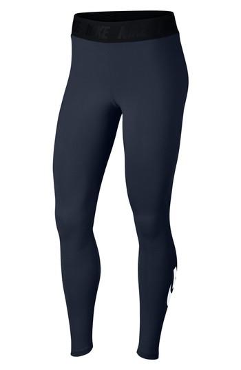 Women's Nike Leg-a-see High Waist Leggings - Black