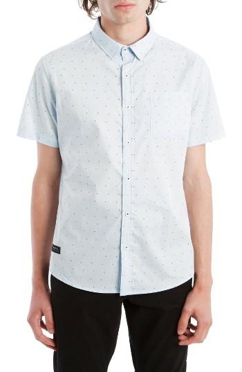 Men's 7 Diamonds Beachwood Canyon Woven Shirt - Blue