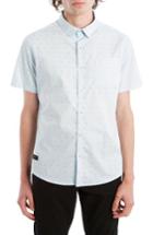 Men's 7 Diamonds Beachwood Canyon Woven Shirt - Blue