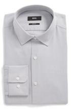 Men's Boss Marley Sharp Fit Dress Shirt R - Grey