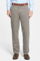 Men's Cutter & Buck Curtis Flat Front Five-pocket Cotton Twill Pants X 30 - Brown