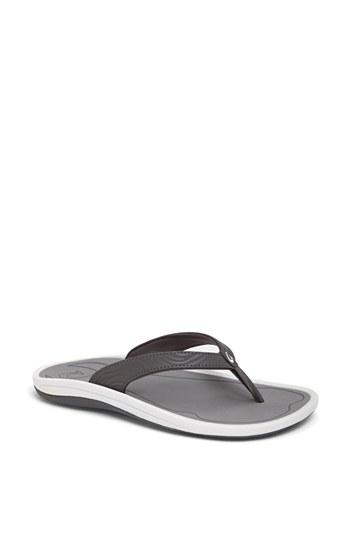 Women's Olukai 'kulapa Kai' Thong Sandal M - Grey