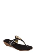 Women's Onex 'art Deco' Sandal M - Black