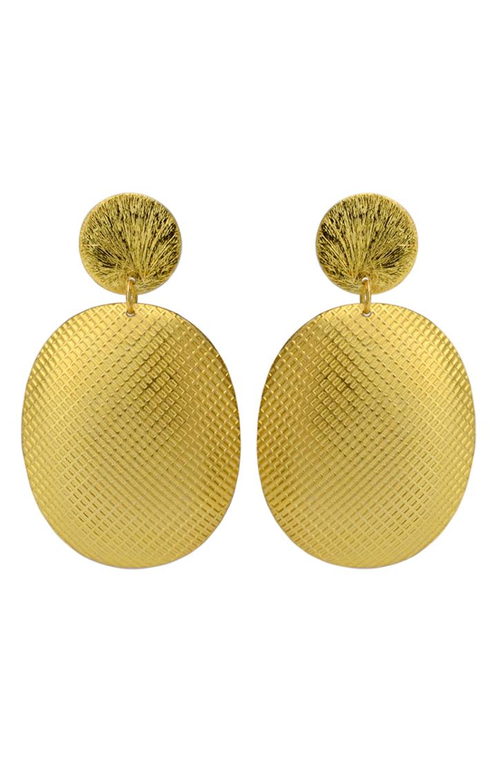 Women's Karen London Fontana De Trevi Textured Drop Earrings