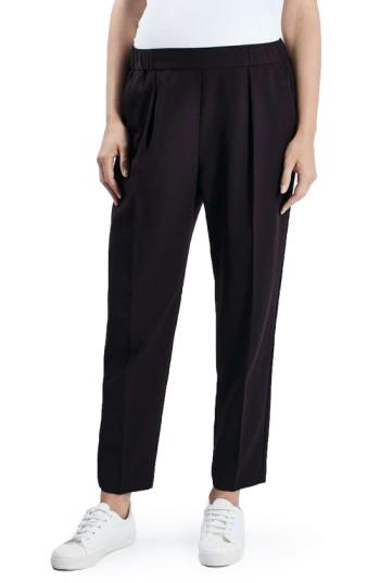 Women's Topshop Peg Maternity Trousers Us (fits Like 6-8) - Black