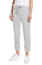 Women's Juicy Couture Velour Studded Track Pants - Grey