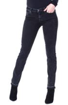 Women's Liverpool Sadie Release Hem Straight Leg Jeans - Black