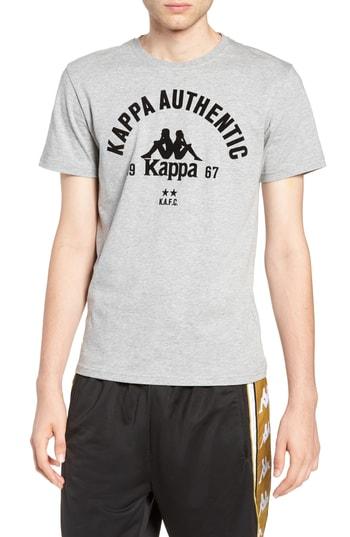 Men's Kappa Authentic Graphic T-shirt - Grey
