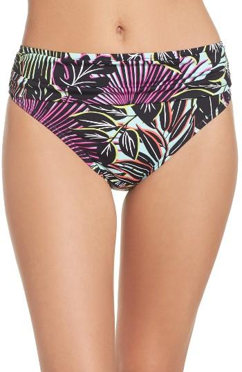 Women's Tommy Bahama Lively Leaves High Waist Bikini Bottoms