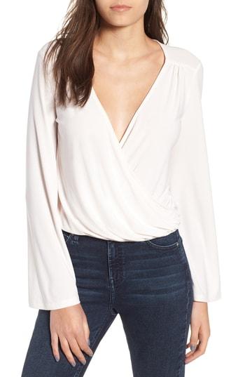 Women's Leith Easy Wrap Top, Size - Pink