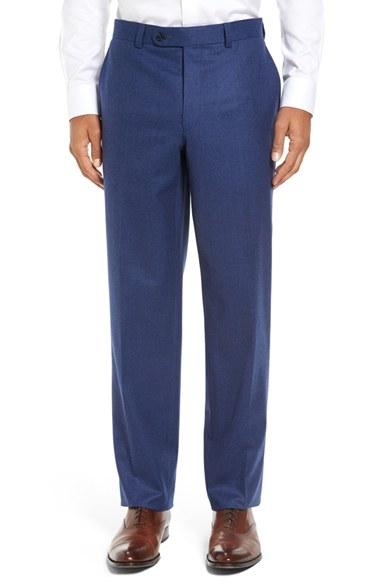 Men's David Donahue 'ryan' Classic Fit Trousers
