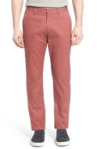 Men's Bonobos Straight Fit Washed Chinos X 34 - Red