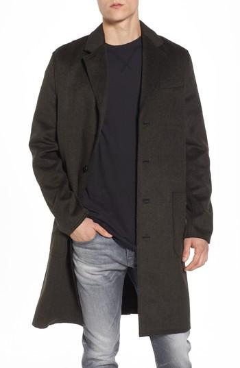 Men's Native Youth Basing Ragged Peacoat
