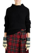 Women's Burberry Dawson Cashmere Sweater - Black