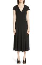 Women's Max Mara Ninfa Midi Dress Us / 36 It - Black
