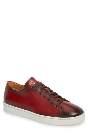 Men's Magnanni Belmont Lo Sneaker M - Red