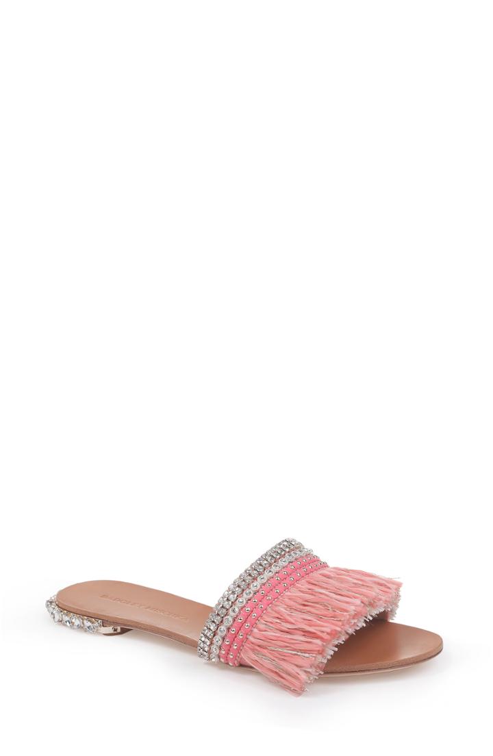 Women's Badgley Mischka Sharlene Sandal .5 M - Pink