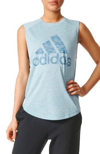 Women's Adidas Original Muscle Tank - Green