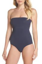 Women's Heidi Klein Bb Reversible One-piece Swimsuit, Size - White