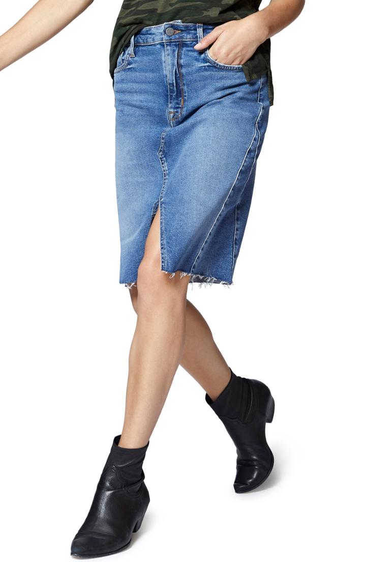 Women's Sanctuary Sia A-line Denim Skirt