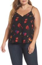 Women's Bp. Print Lace Trim Camisole