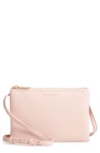Estella Bartlett Double Faux Leather Crossbody Bag - Pink