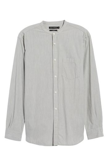 Men's French Connection Fit Band Collar Shirt