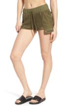 Women's Ivy Park Mesh Shorts - Green