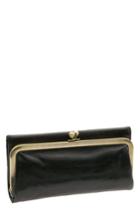 Women's Hobo 'rachel' Frame Wallet - Black