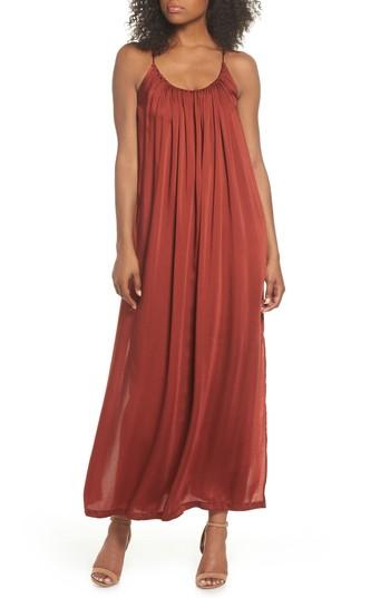 Women's Knot Sisters Yvonne Maxi Dress - Burgundy