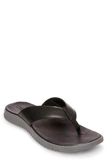 Men's Steve Madden Santee Flip Flop M - Black