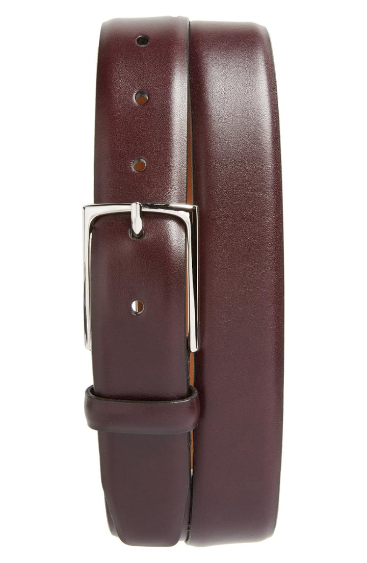 Men's Nordstrom Men's Shop Pullman Leather Belt