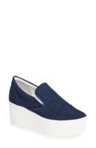 Women's Kendall + Kylie Kktanya Platform Slip-on M - Blue