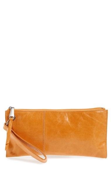 Hobo 'vida' Leather Clutch - Yellow