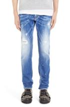 Men's Dsquared2 Paint Sexy Twist Slim Fit Jeans
