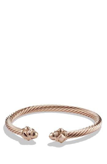 Women's David Yurman Renaissance Bracelet In 18k Rose Gold, 5mm
