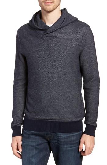 Men's Bonobos Cotton & Cashmere Hoodie - Blue
