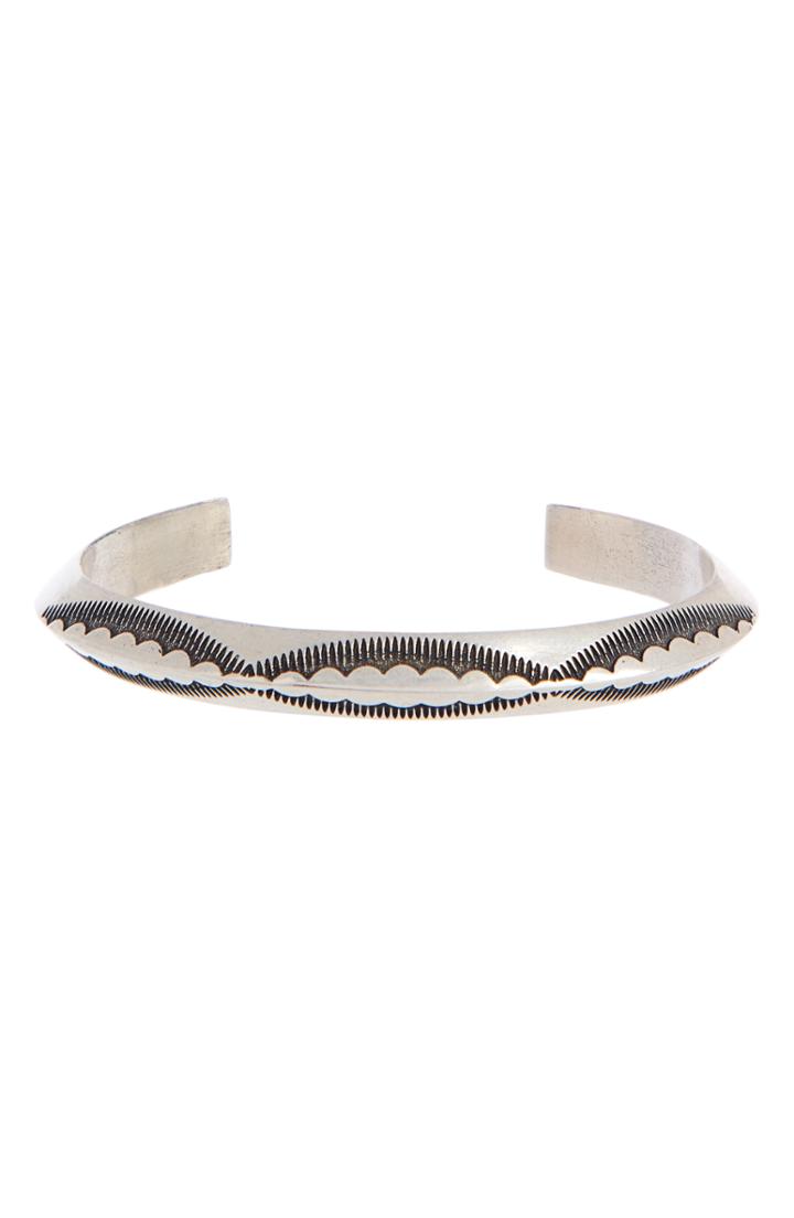Men's Saint Laurent Jonc Fin Cuff Bracelet
