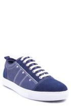 Men's Zanzara Severn Studded Low Top Sneaker M - Blue